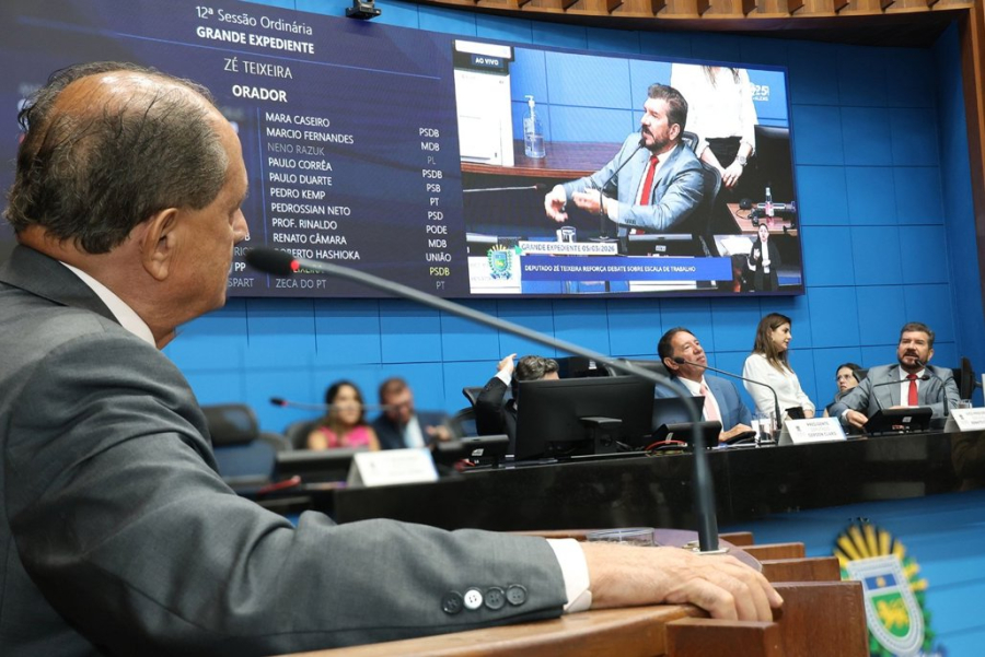 Debate sobre fim da escala 6x1 repercute na Assembleia de MS