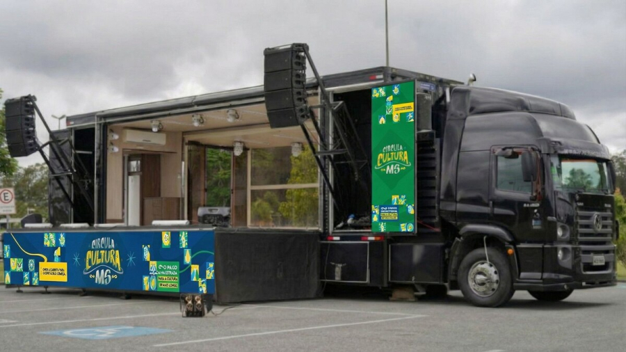 Carreta-palco percorre MS com shows gratuitos em 40 cidades