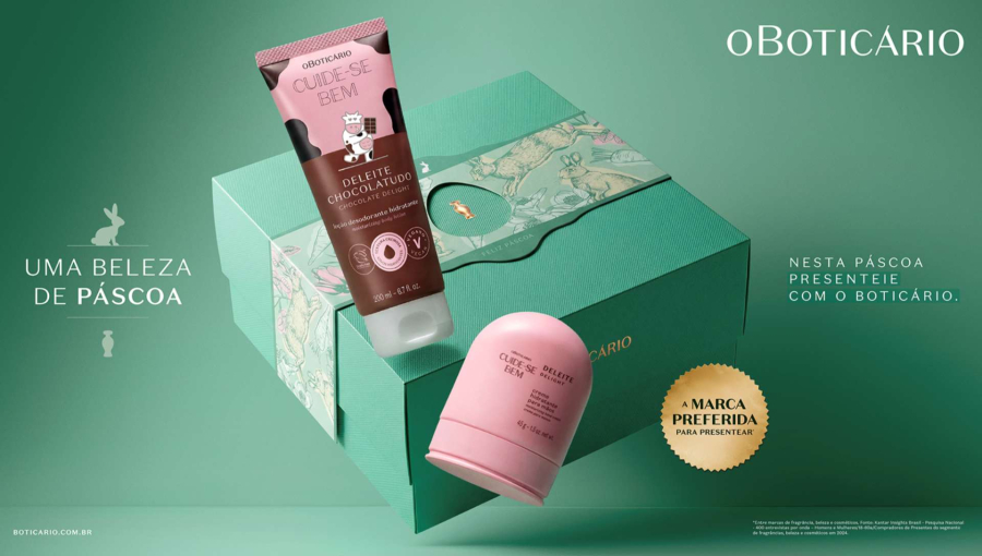 O Boticário aposta em presentes sem chocolate e oferece até 35% de desconto na Páscoa