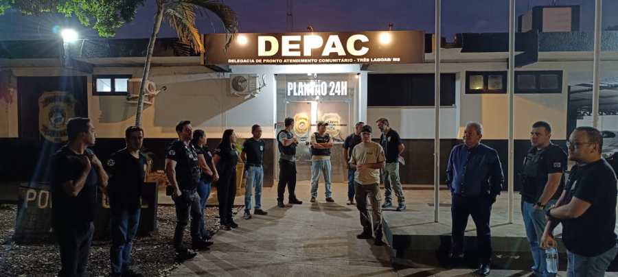 Operação mira crimes contra a vida e prende três em Três Lagoas