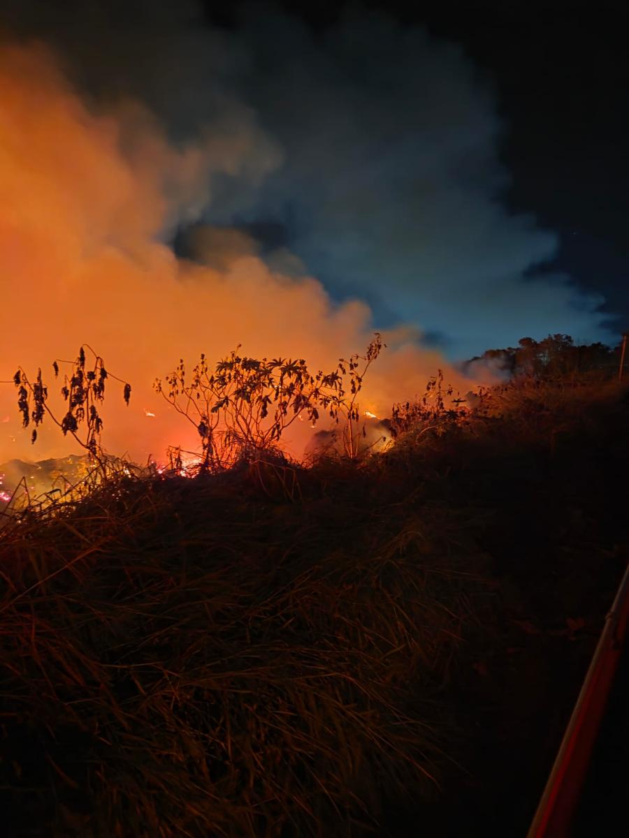 Incêndio atinge ecoponto em Três Lagoas