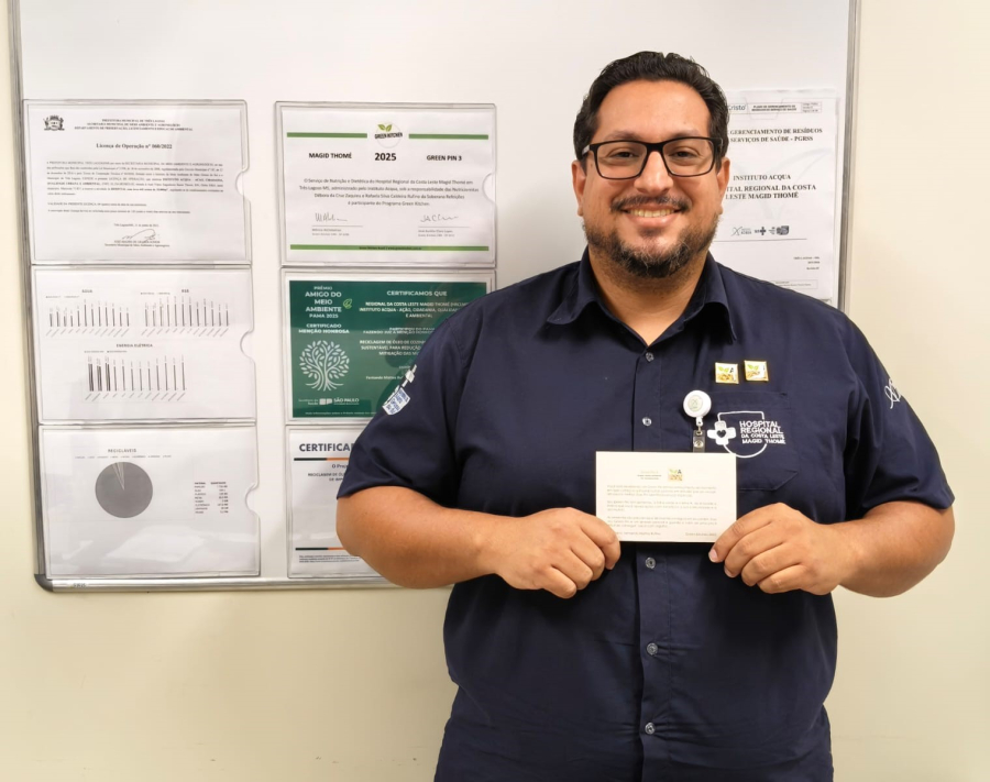 Hospital Regional recebe destaque nacional sustentável