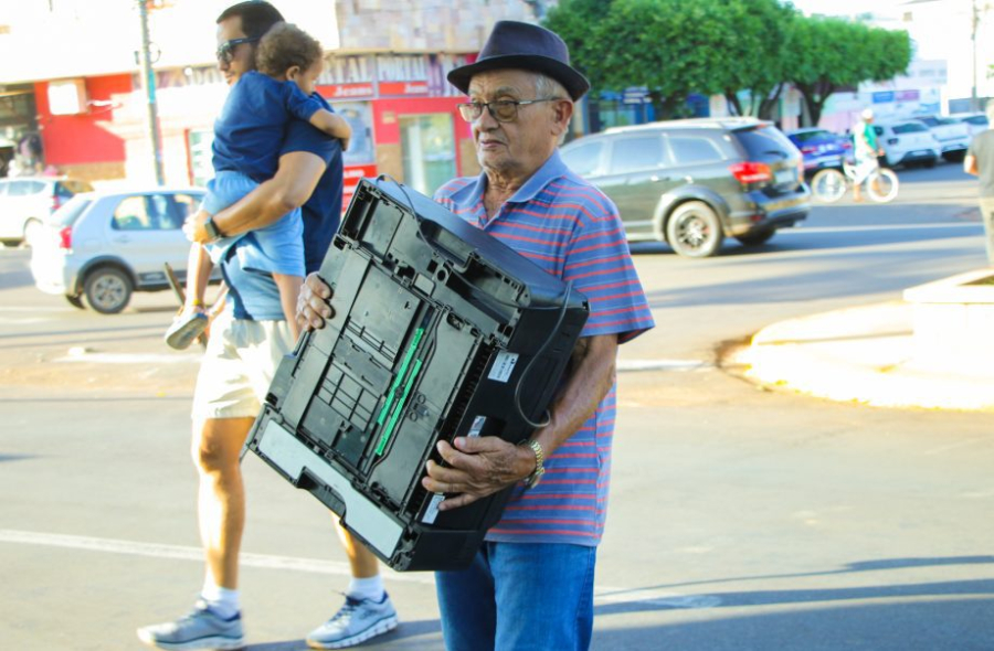 Caravana recolhe eletrônicos em Três Lagoas