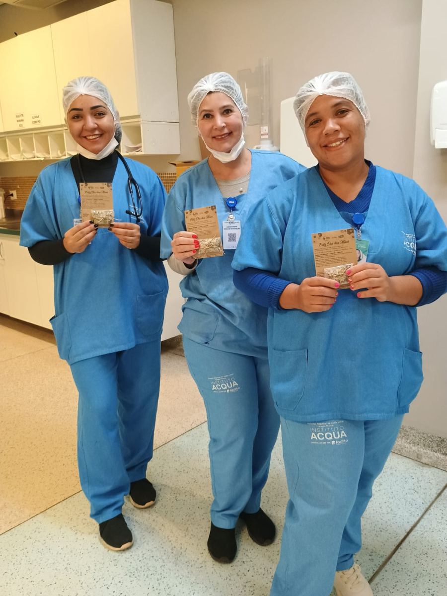 Hospital Regional homenageia mães internadas e colaboradoras
