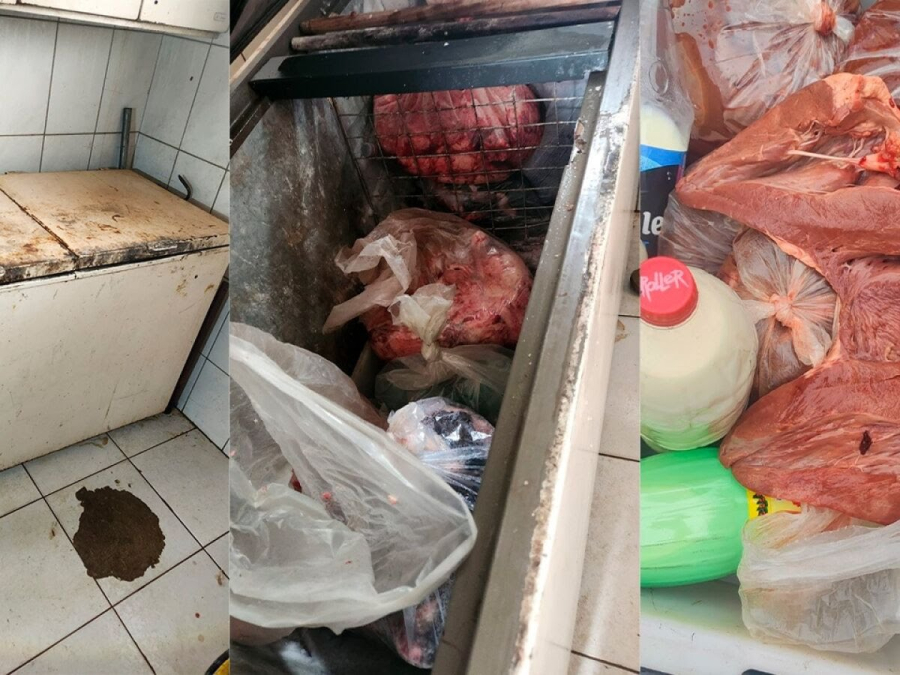 Fiscalização apreende mais de 700 quilos de carne imprópria em açougue