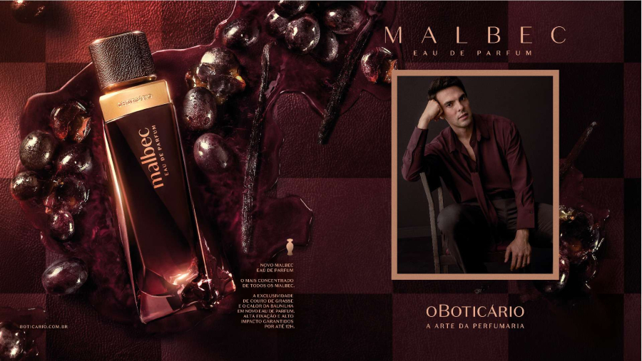 O Boticário lança versão mais intensa do Malbec