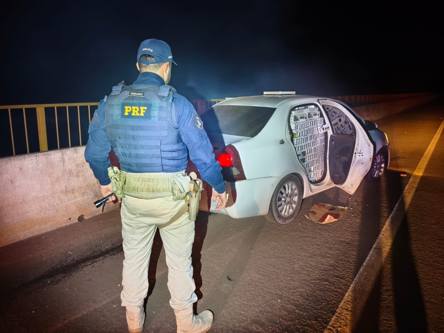 Motorista salta no Rio Paraná após perseguição da PRF
