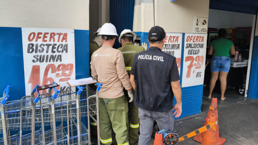 Operação identifica furto de energia em imóveis